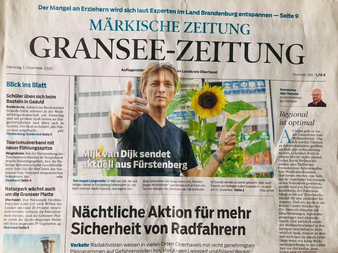 Thanks to local newspaper Märkische Onlinezeitung MOZ.de for the lovely …