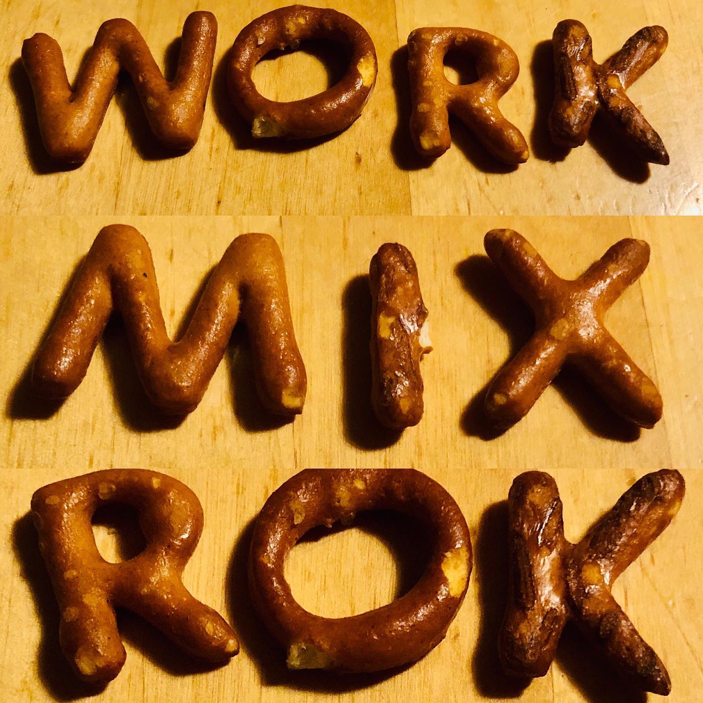 Work – Mix – Rok: my year 2021 in pretzel 🥨 letters as spelled from a random …