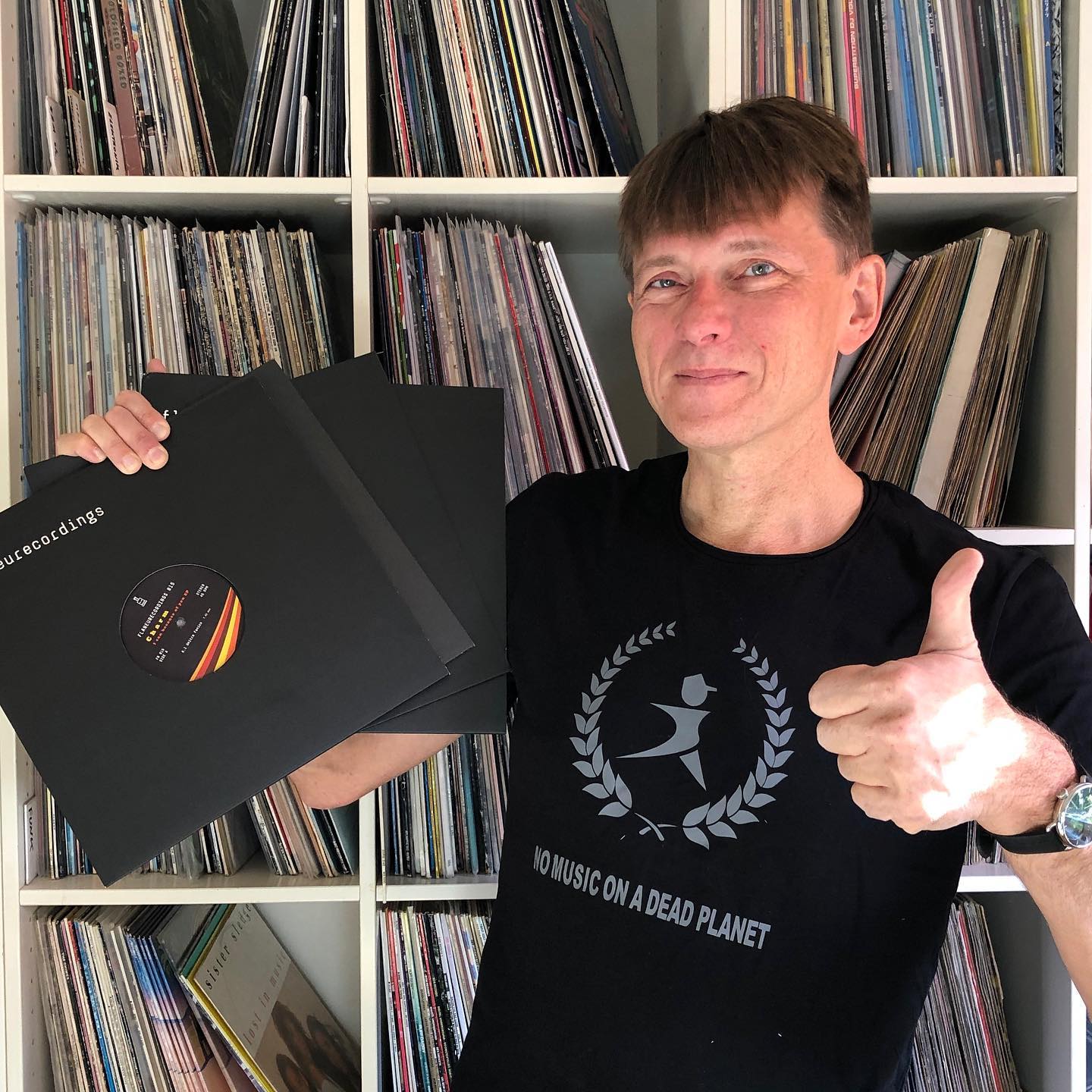 Great Records, great Shirt, crucial message. #nomusiconadeadplanet Thank you …