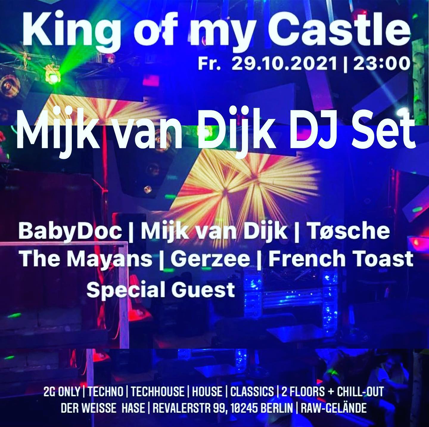 One night before #halloween I had the pleasure to open the Techno floor at Der …