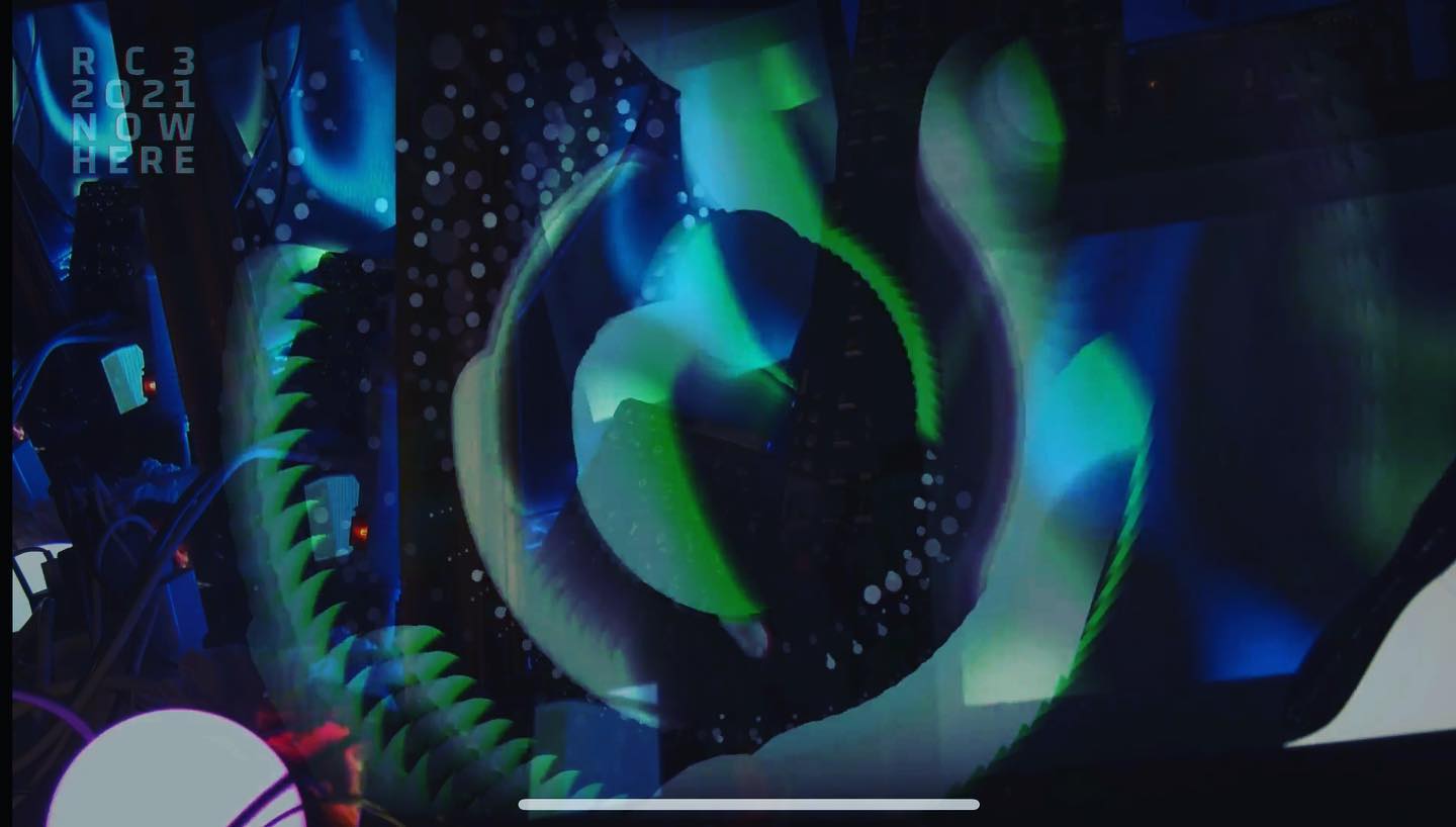 I’m playing tonight s Chill Out / Ambient  Set at #rc3 – the chaos remote …