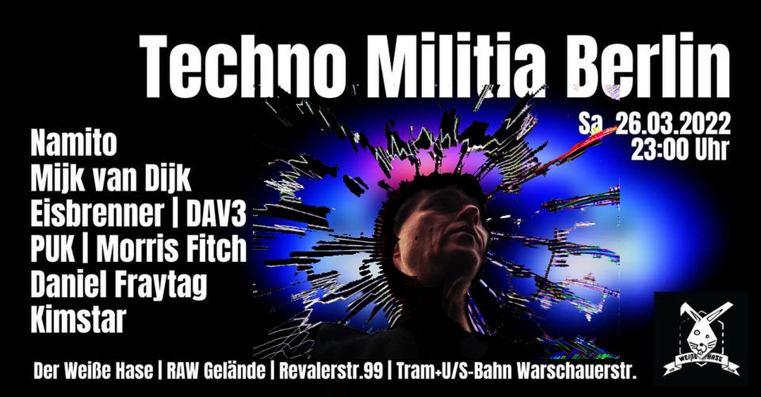 Tonite tonite #techno #escalation at #derweißehase with #namito #eisbrenner …