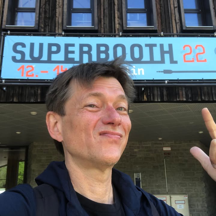 It’s SUPERBOOTH 2022 and I can’t wait to synth-nerd with old and new friends.