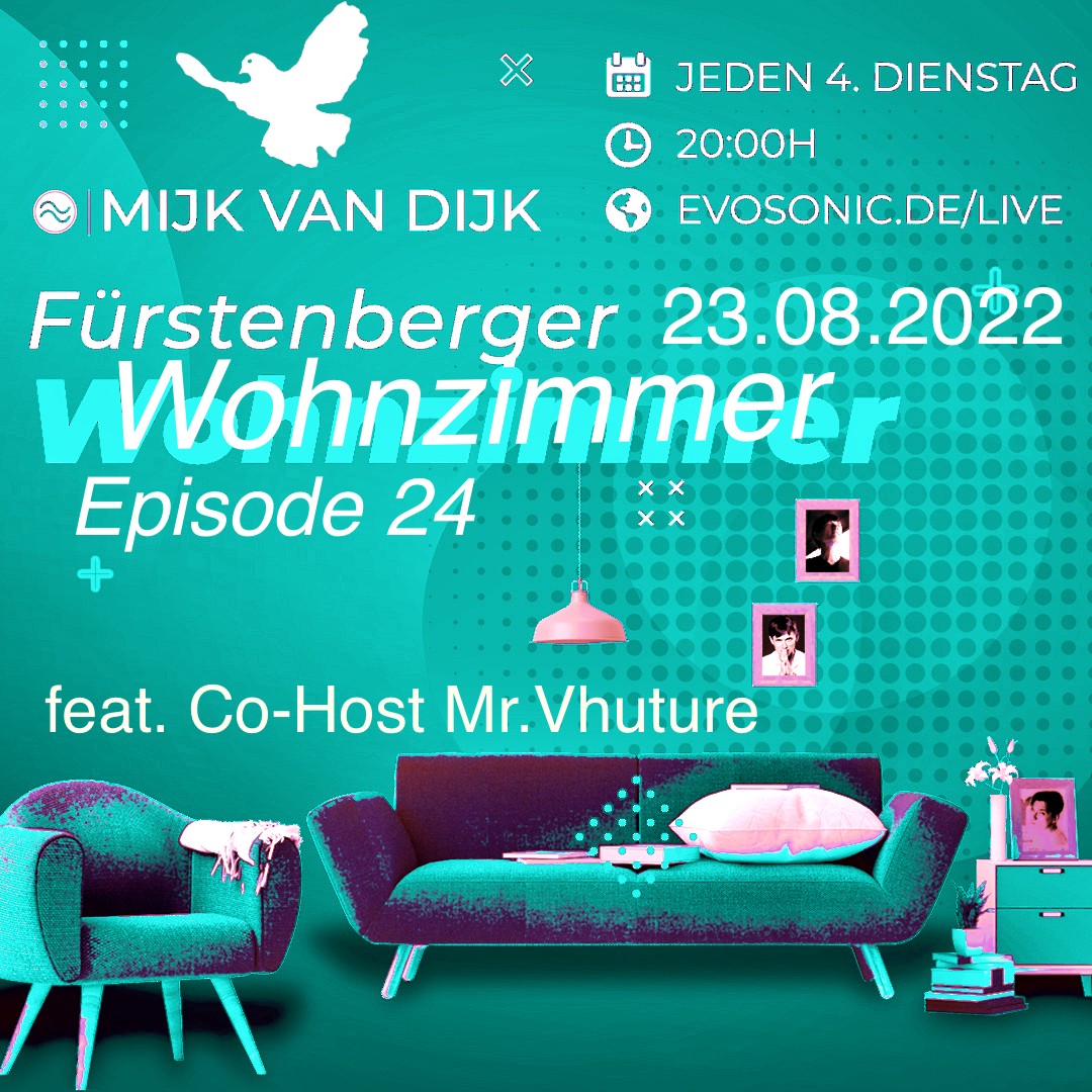 In 2 hours tune in Fürstenberger Wohnzimmer