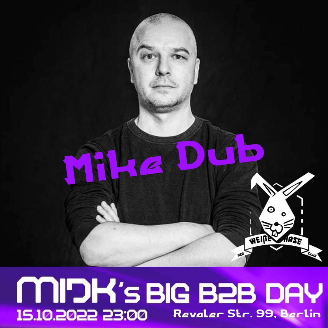 @_mikedub_ is a long-term friend from Dresden and a fantastic DJ for Techno …