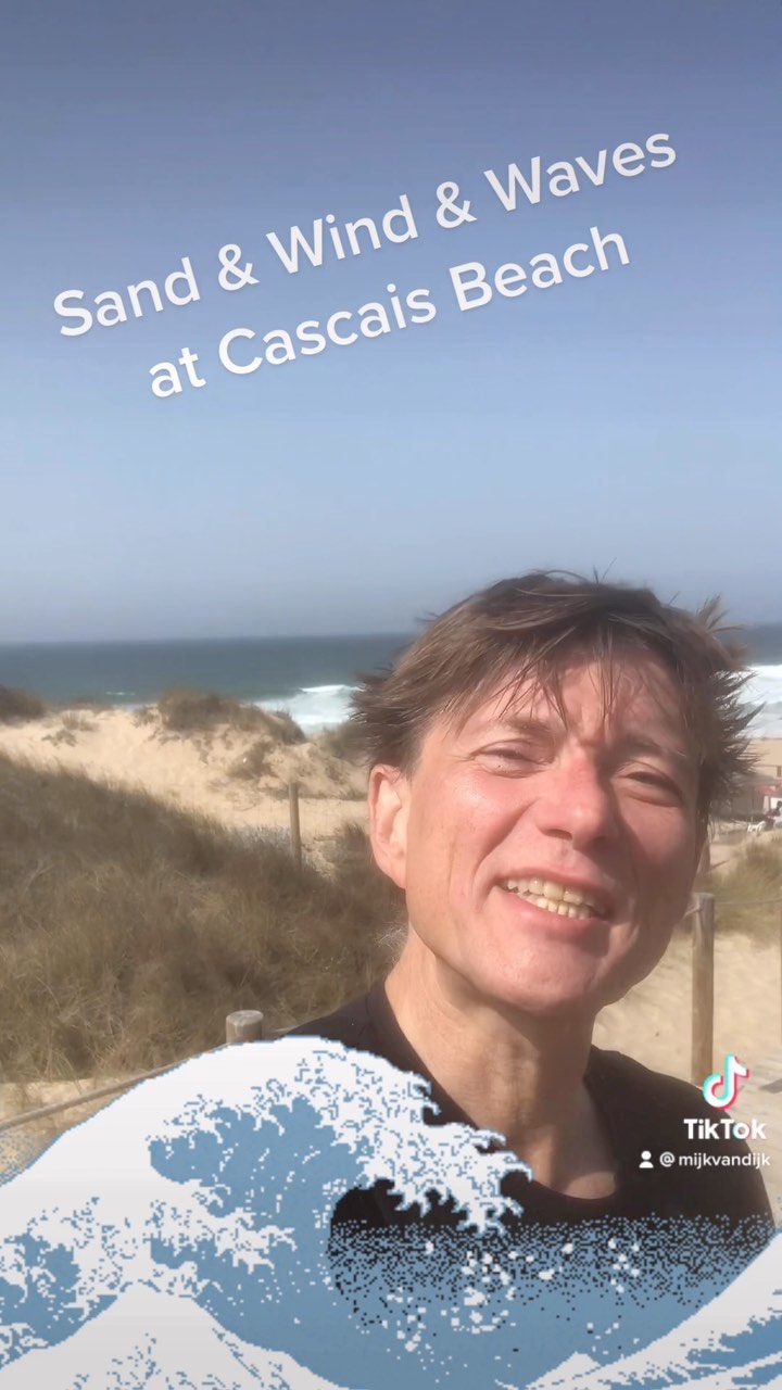 Waves ate my sneakers when I sat with Amil Khan (Ex-Technasia) at the beach in …