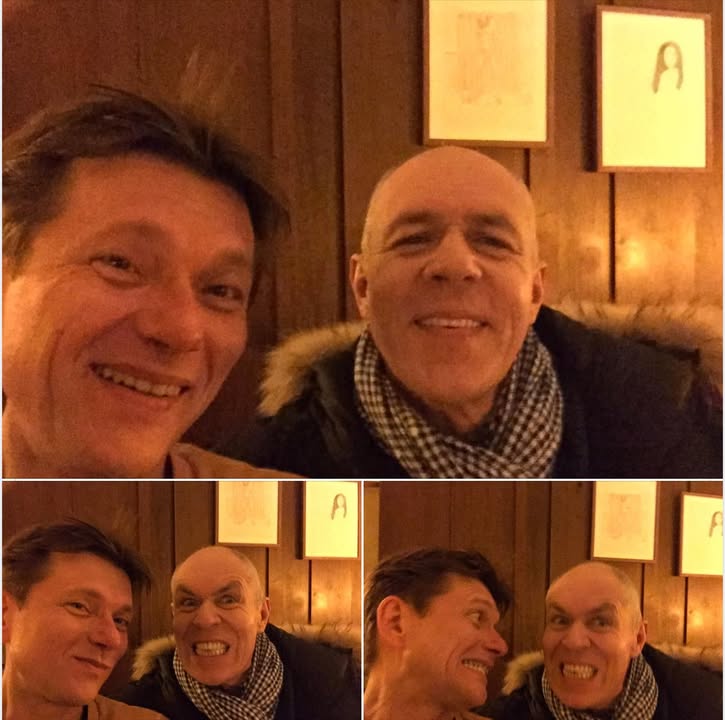 I just stumbled over these pics from happy days with my very first booker …