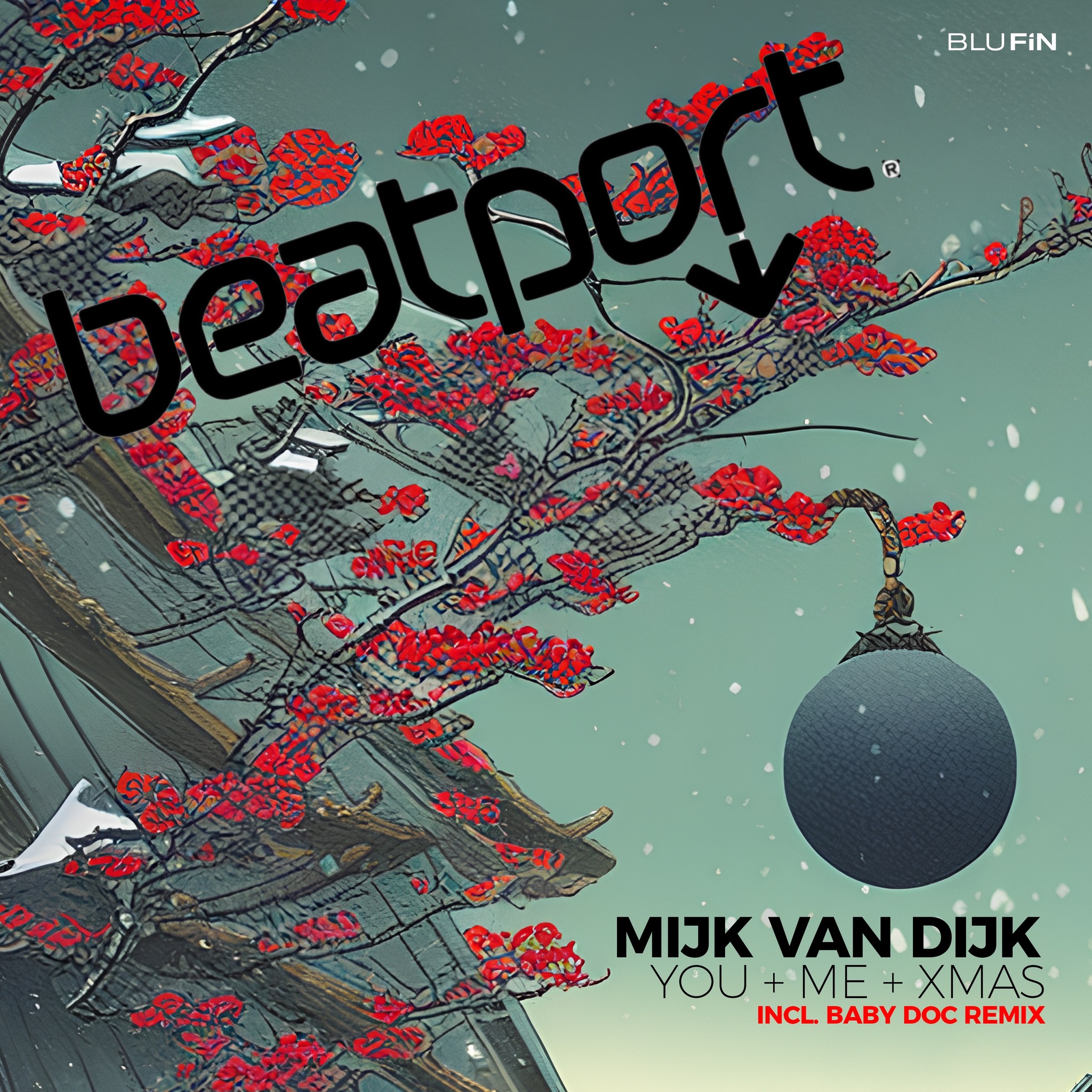 Out now: my new Christmas single on @BluFin Records with a spanking @djbabydoc …