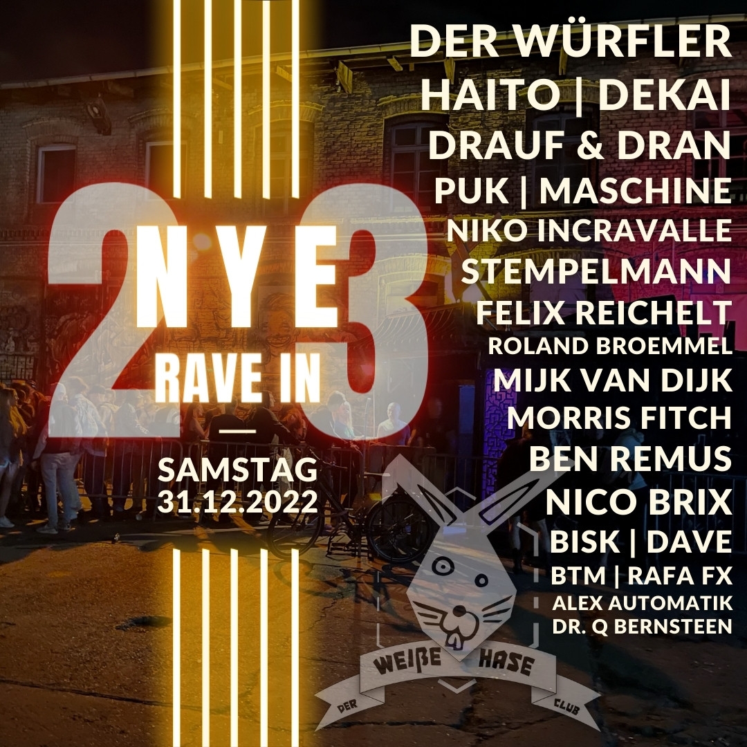 The clock is ticking. 2023 geht gut los im @der_weisse_hase_berlin und ich bin …