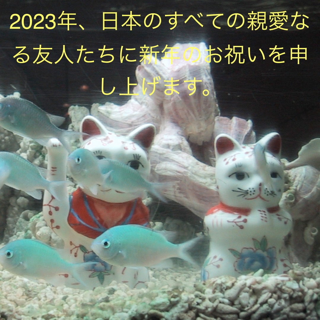 2023年、日本のすべての親愛なる友人たちに新年のお祝いを申し上げます。