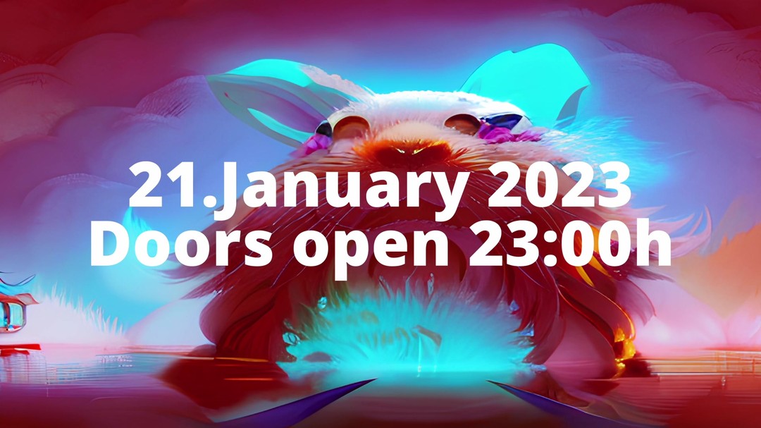 #yearoftherabbit Party at #derweißehase Saturday 21.01.2023 with DJs #