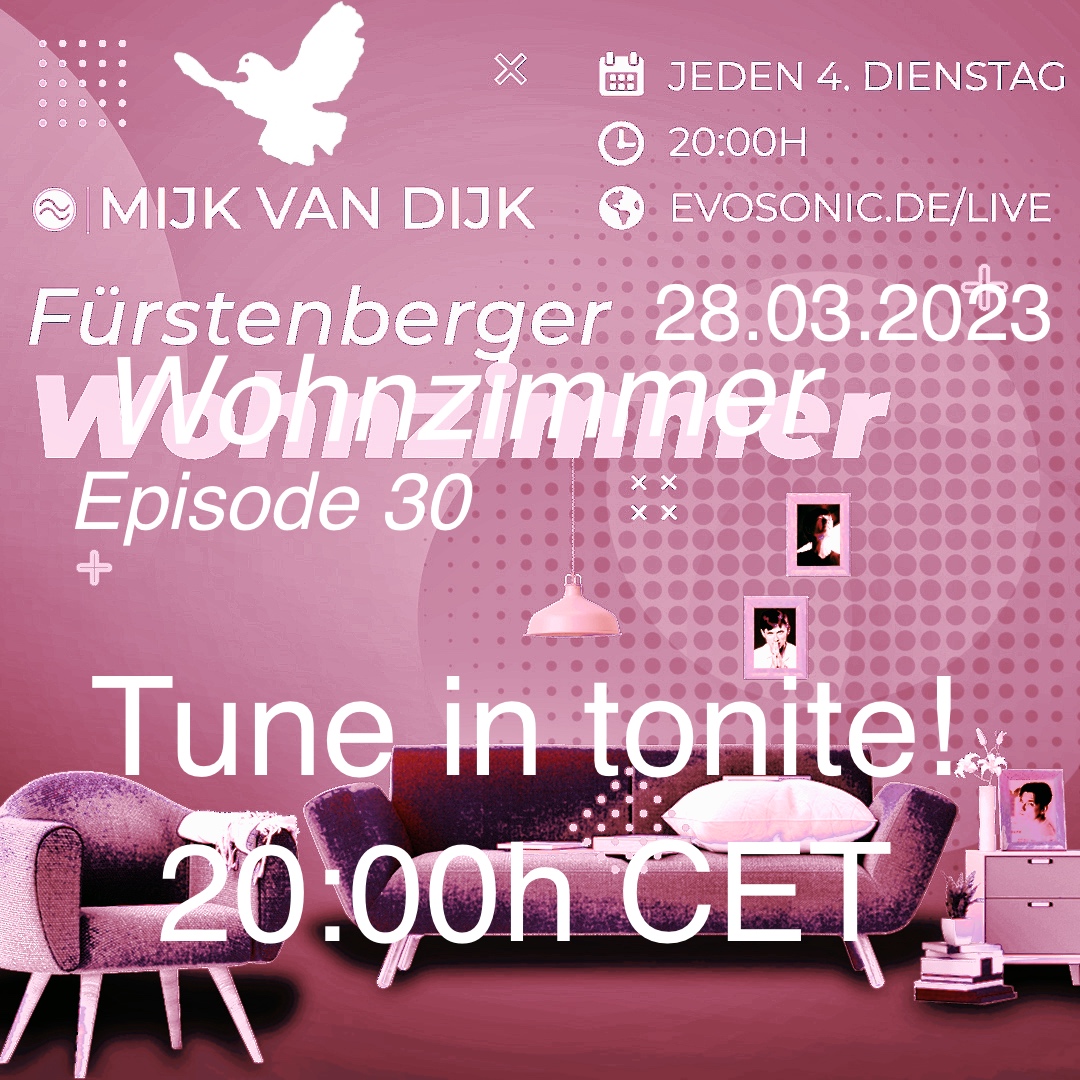Endlich 30! Finally 30! So tonite I’m going again live with my “Fürstenberger …