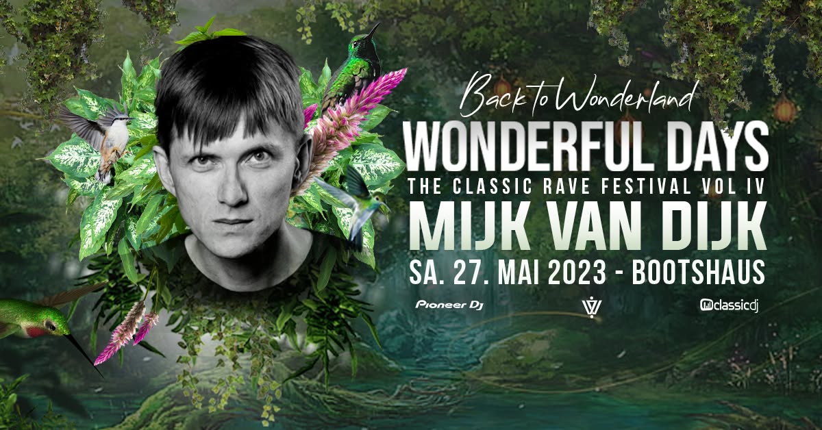 Wonderful Days – The Classic Rave Festival at Bootshaus Cologne with so many …