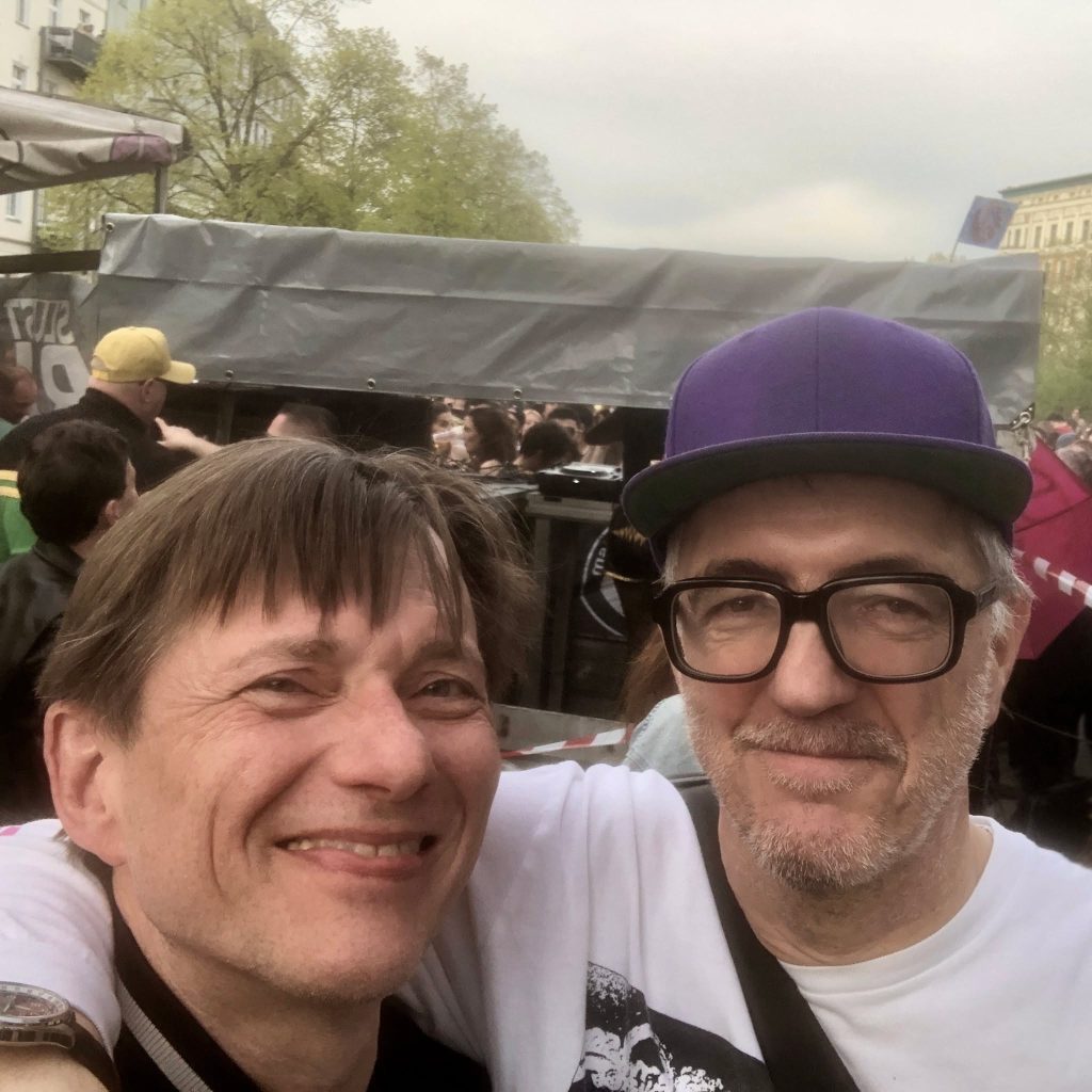 Hooray for old and new friends at Slust Openair in Berlin-Kreuzberg, 1st of …