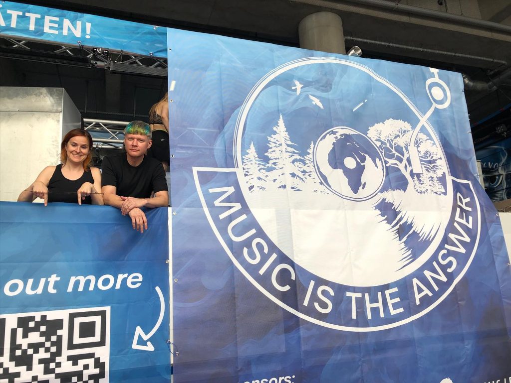 Building our Save the Rave Float 24 at Rave The Planet 2023!