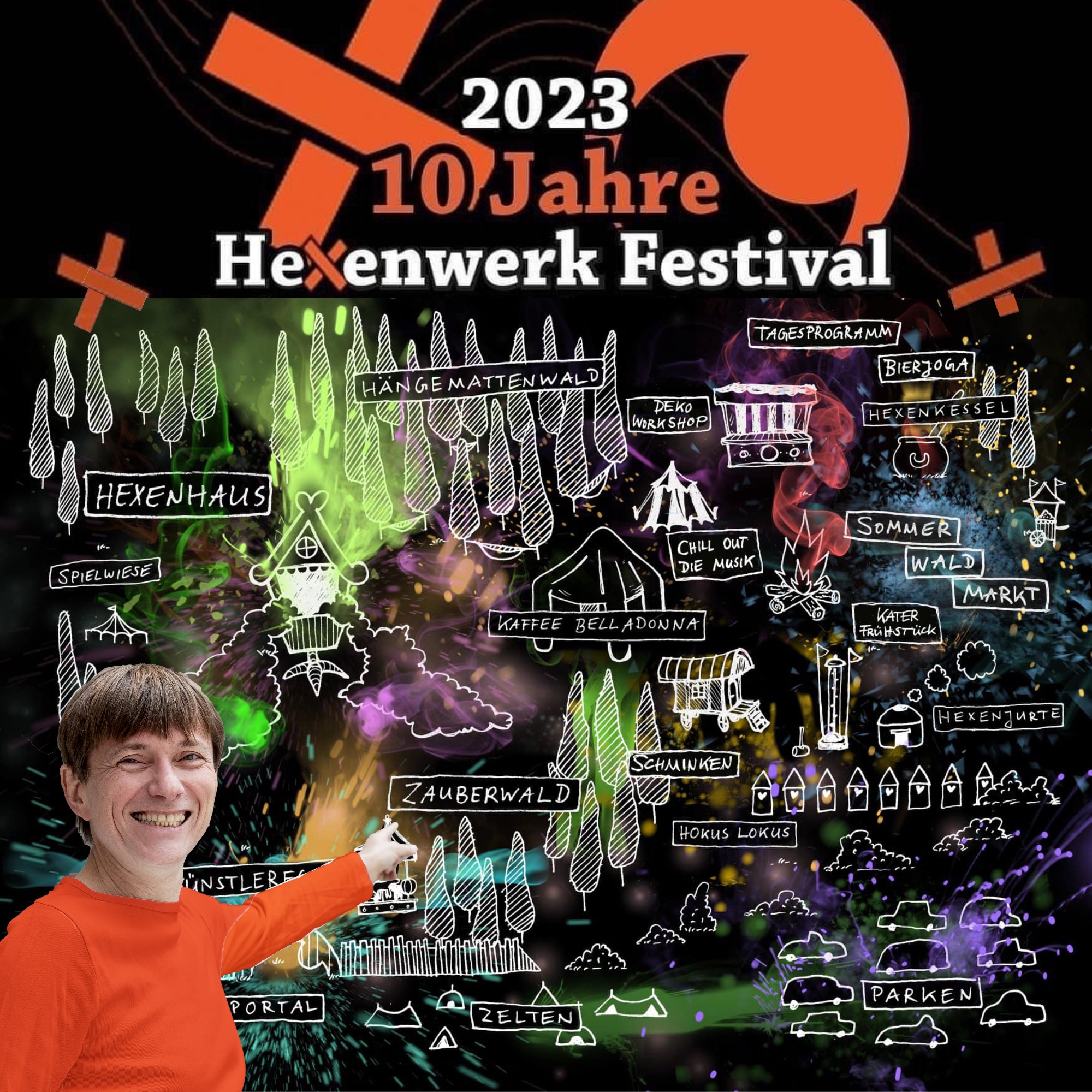 1 day 2 go until Hexenwerk Festival, 3 days till I play my #saturday to #sunday …