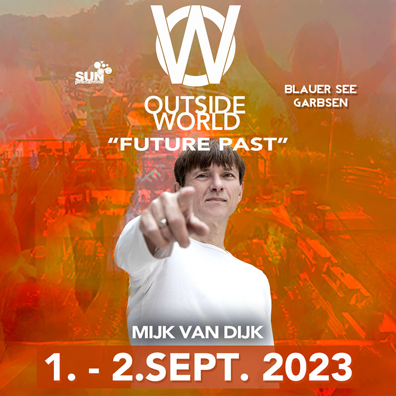 On my way to the Outside World, not exactly to space but to the festival in …