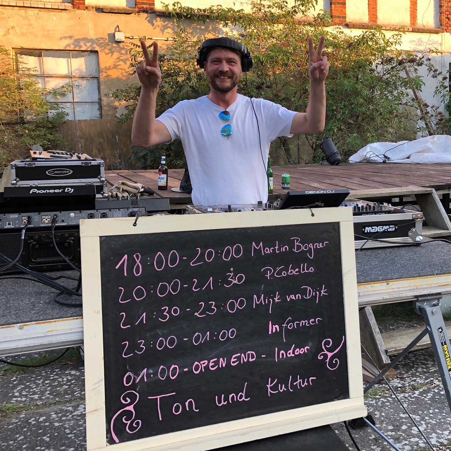 Und los geht’s mit Martin Bogner!