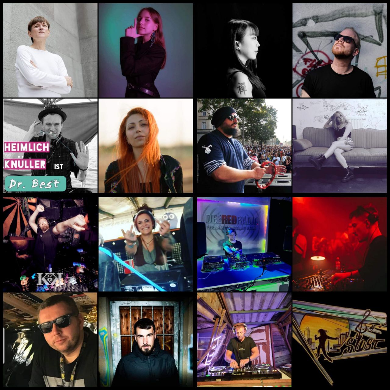 My friends, catch me 2day Oct 2nd at Slust Openair Soli Party with 16 artists …