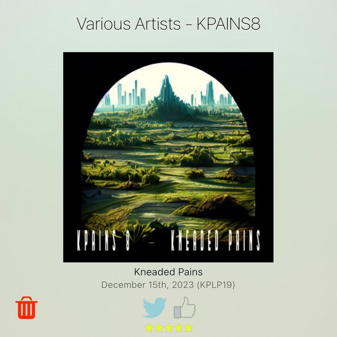 So glad to be part of such an ACE compilation by @dense_and_pika’s label …