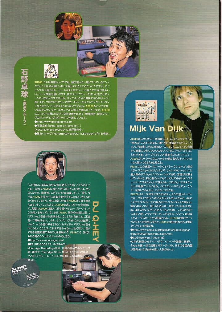 For my Japanese friends and fans: in the year 2000 I did some endorsement for …