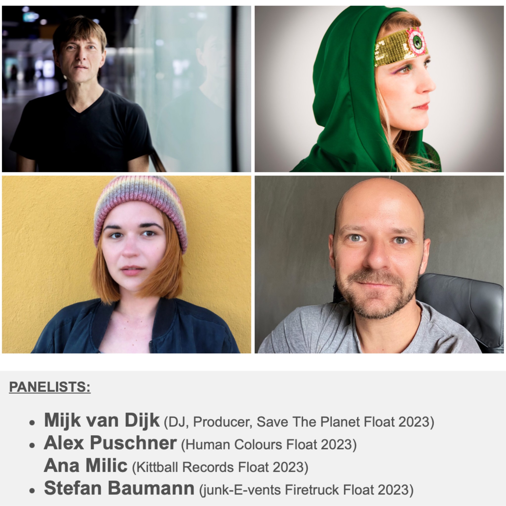 Meet the speakers.