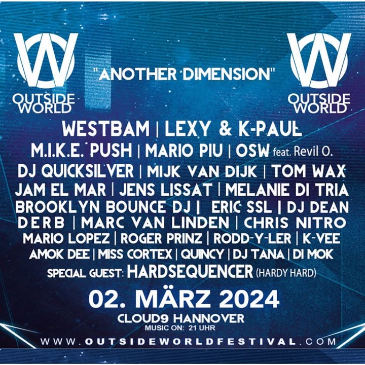 Hannover, let me take you to “Another Dimension” on March 2nd 2024!