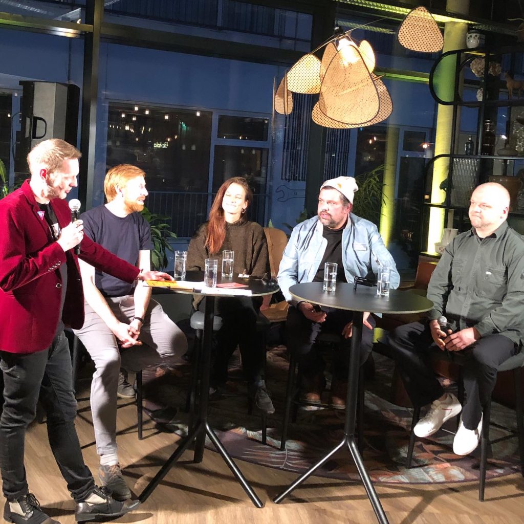 Cool people, crucial talks at @ravetheplanet Beats & Beyond Panel talk about …