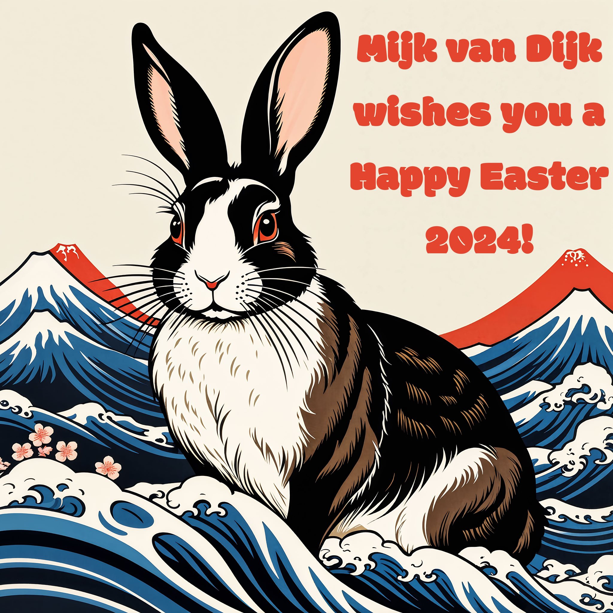 Mijk van Dijk wishes you a Happy Easter 2024!