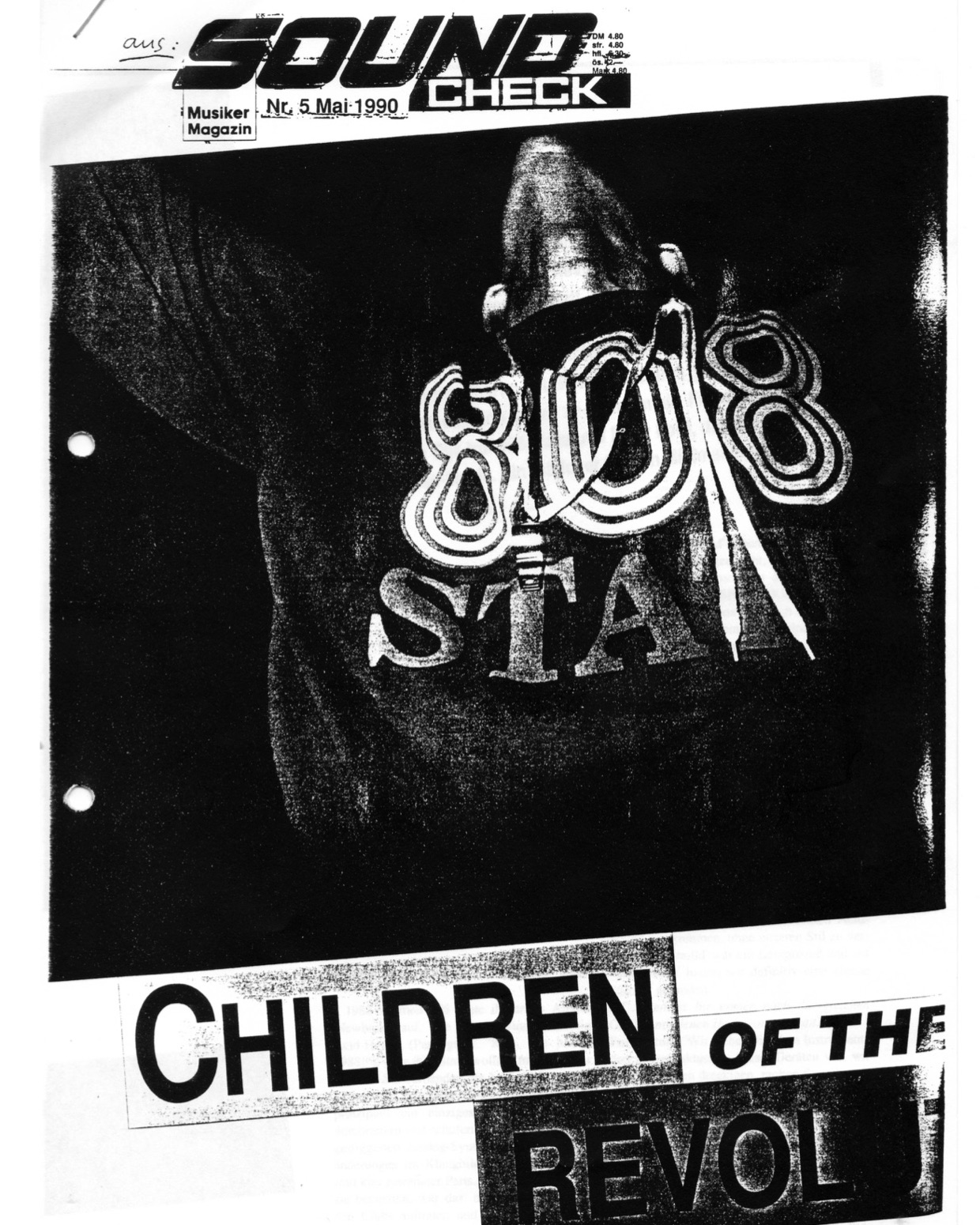 1990 I wrote an article for German musician’s magazine Soundcheck about which …