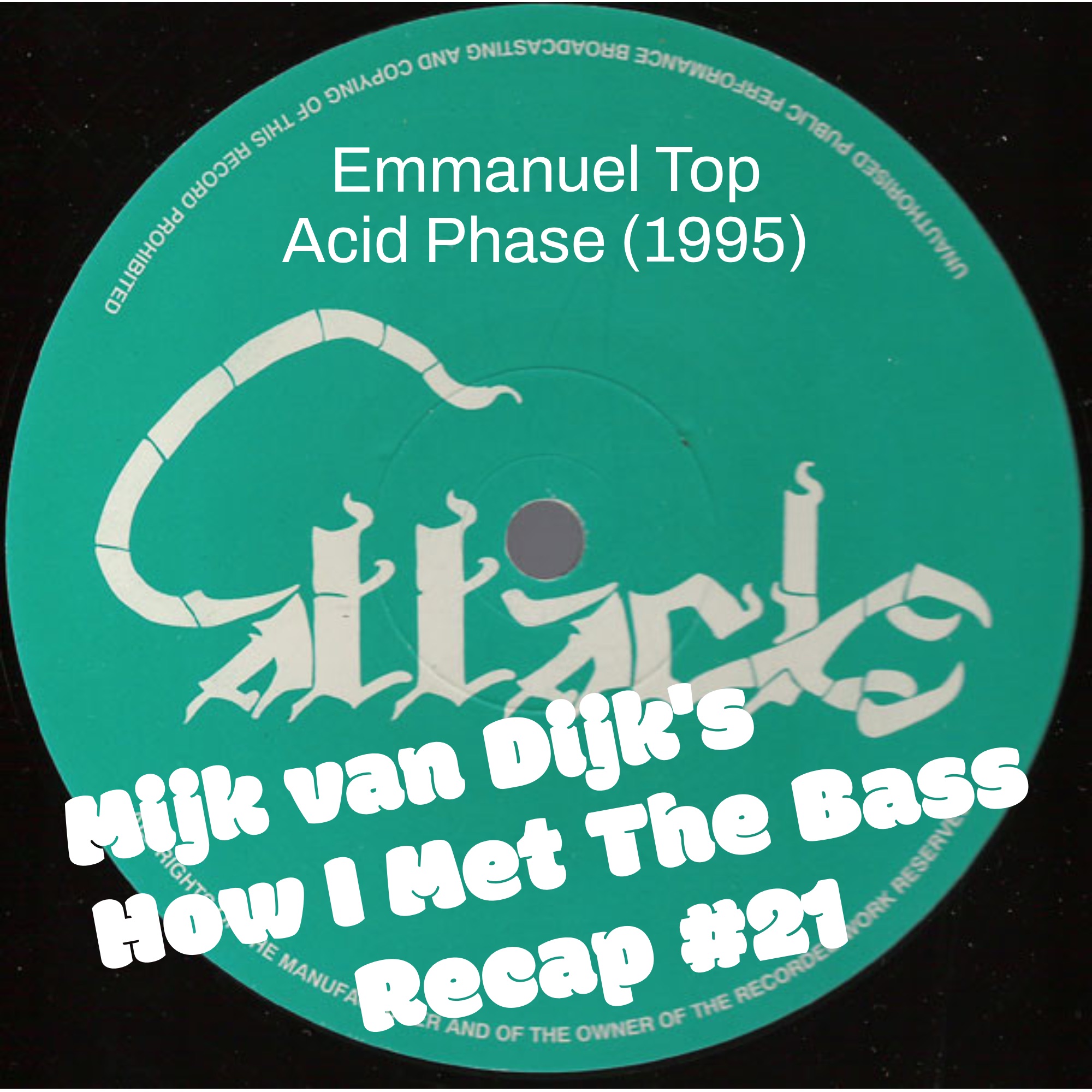 Recap of all the tracks I used in my mix for Marc DePulse’s HOW I MET THE BASS …
