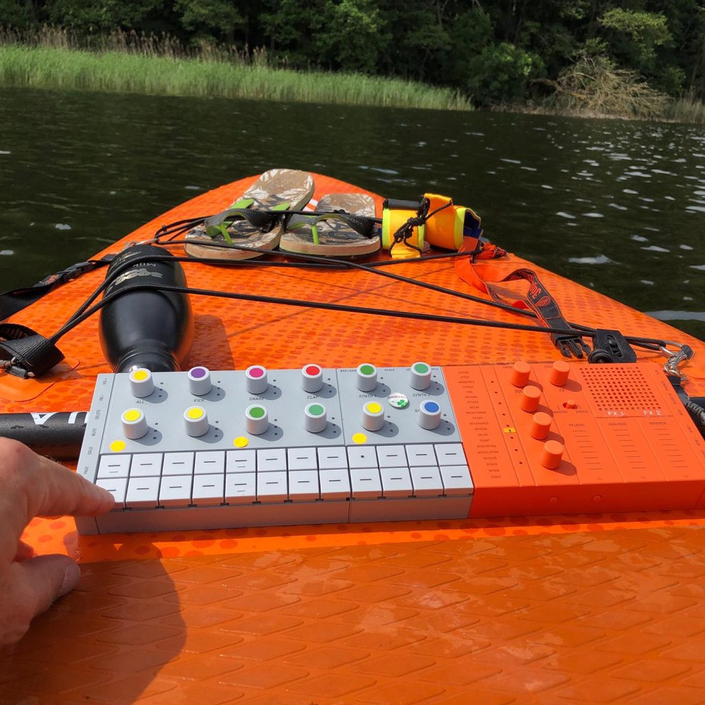 It’s a lovely day and I’m making beats on the water. What are you doing today? …
