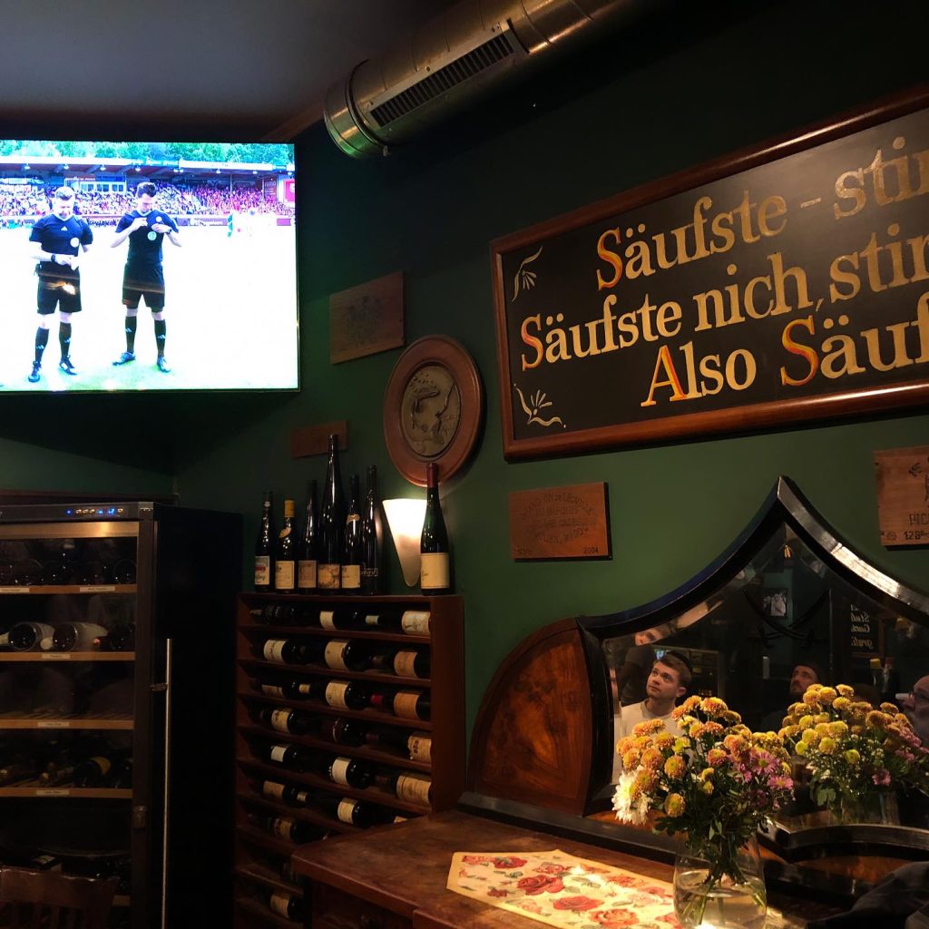 I love synths but I’ve chosen my football friends (at least this afternoon) …