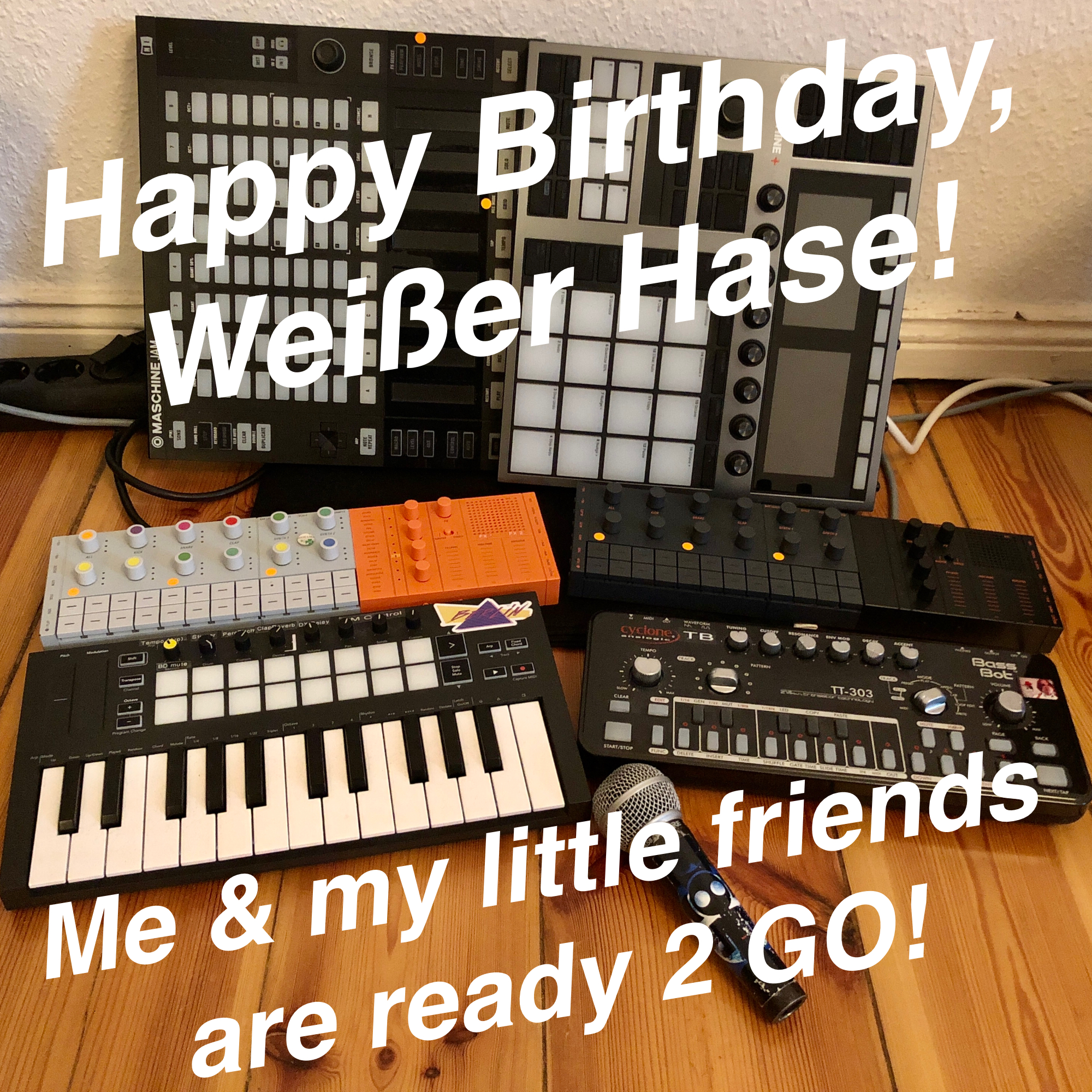 I’ve had so much fun playing LIVE with the machines at @superbooth_berlin and …