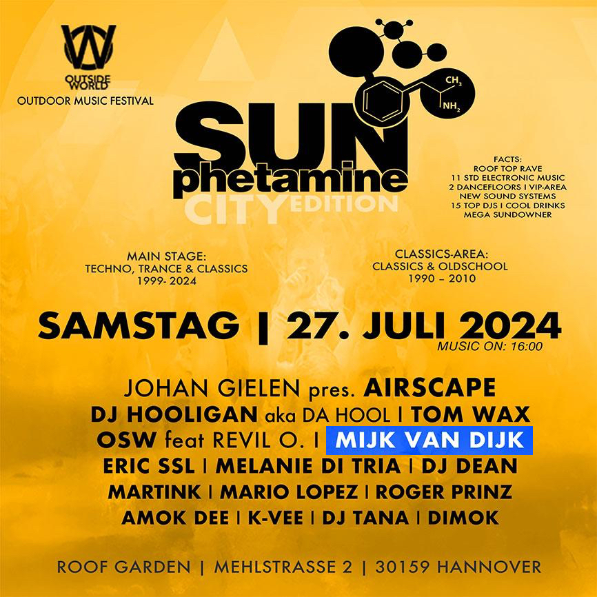 Sommer, Sonne, Sunphetamine! Ich spiele diesen Samstag schon um 19:00 Uhr in …