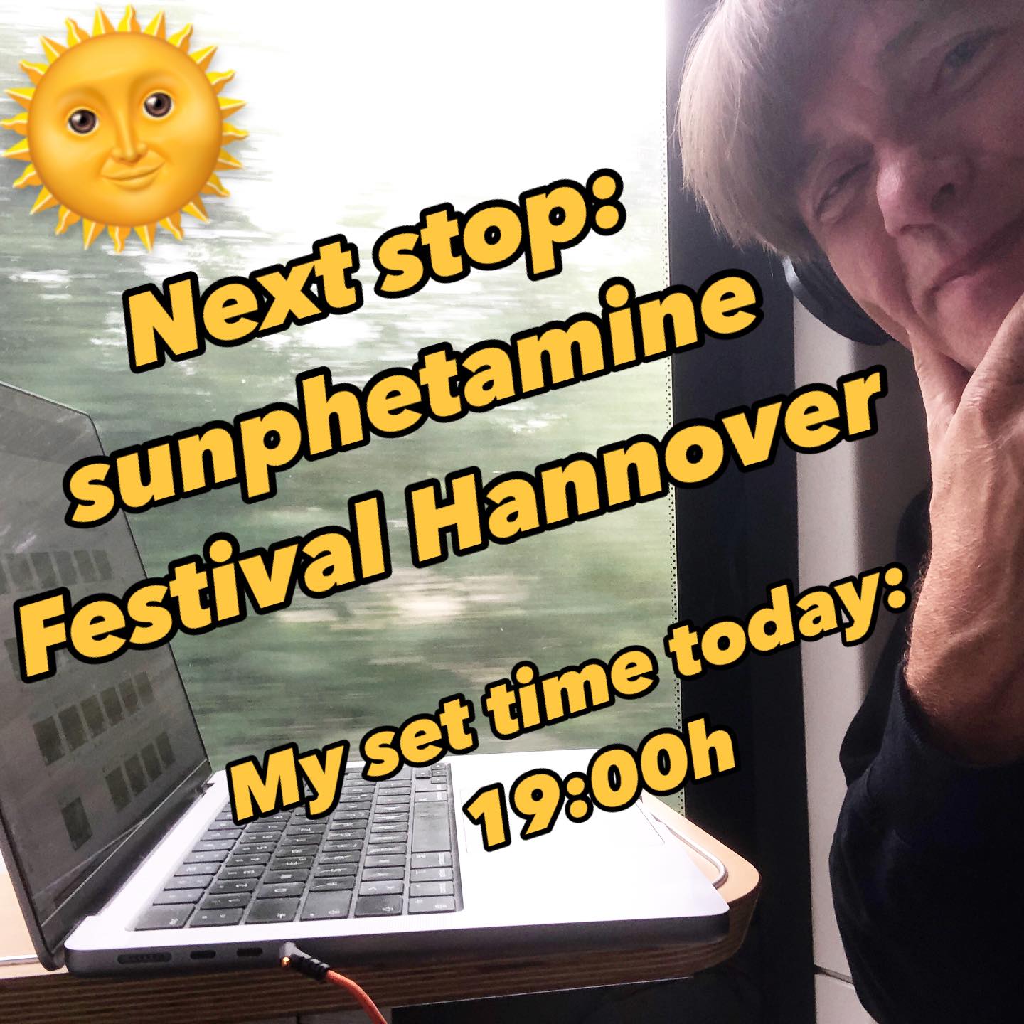 Next stop: Sunphetamine Festival Hannover, July 27th 2024. My set time today …