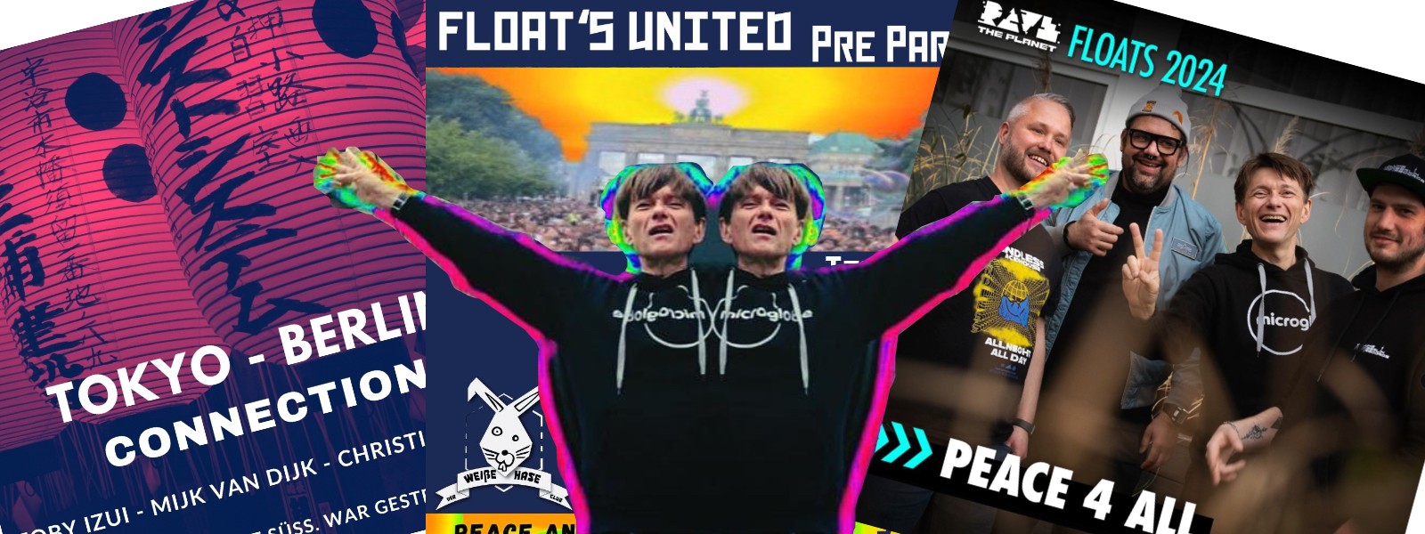 Massive Party Weekend in Berlin coming up: