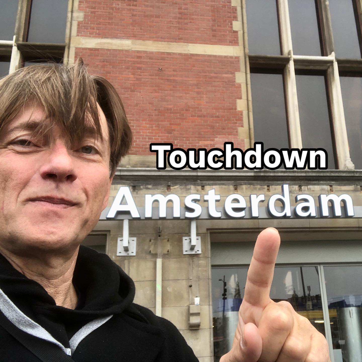 Touchdown Amsterdam!