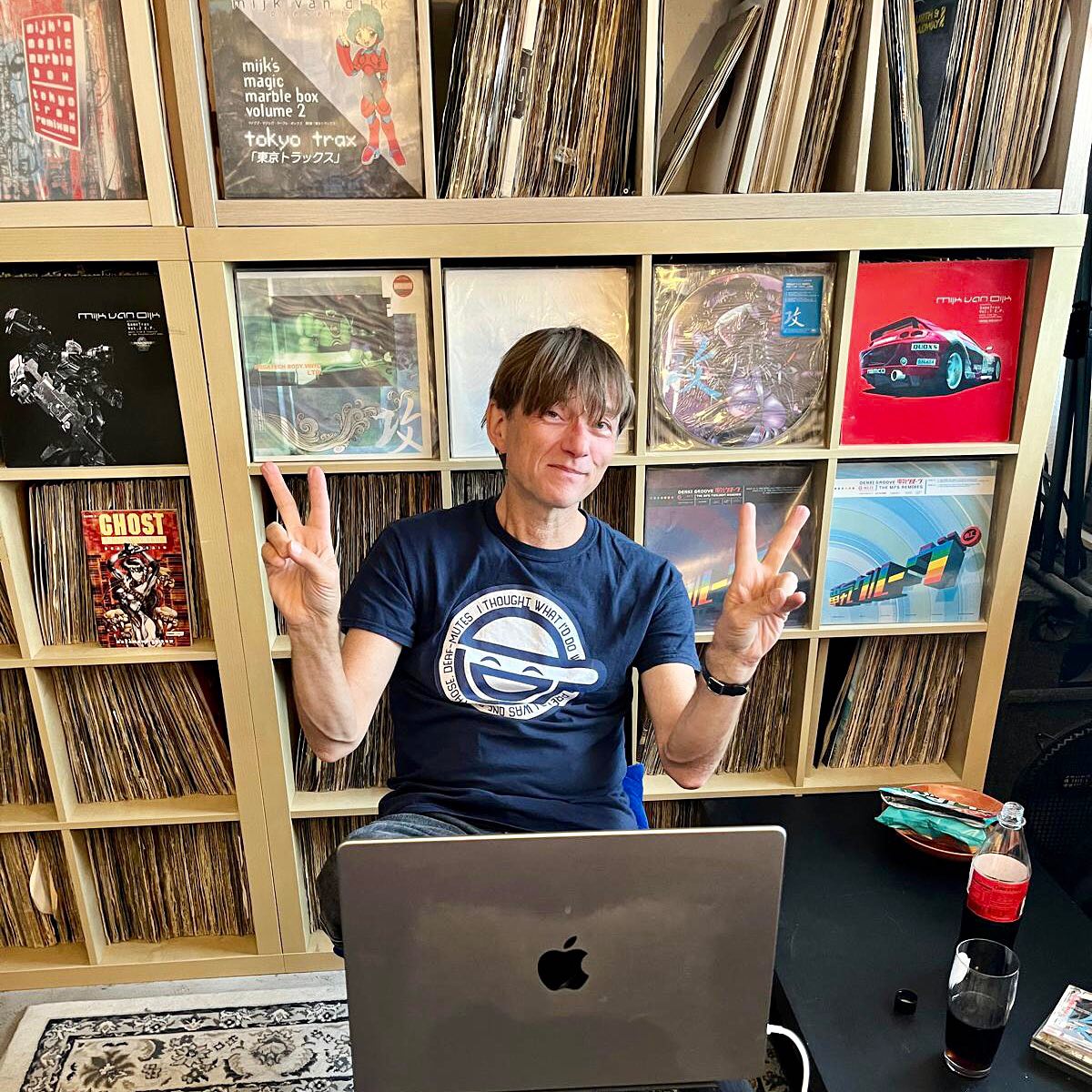 Getting ready to join the live chat at Dommune Japan about the Ghost In The …