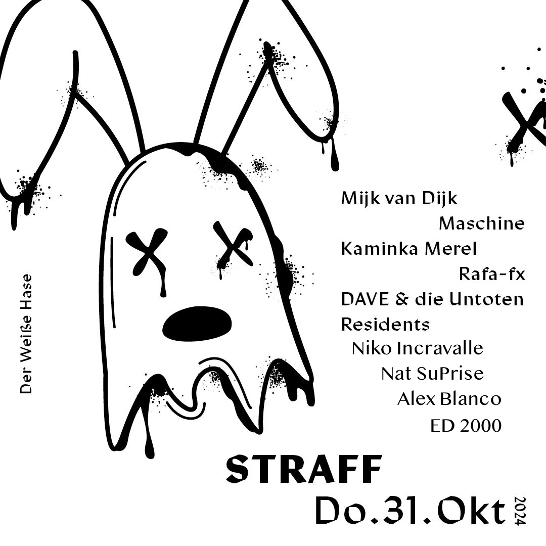 Morgen wird’s gruselig: STRAFFes Halloween-Programm im Hasen!