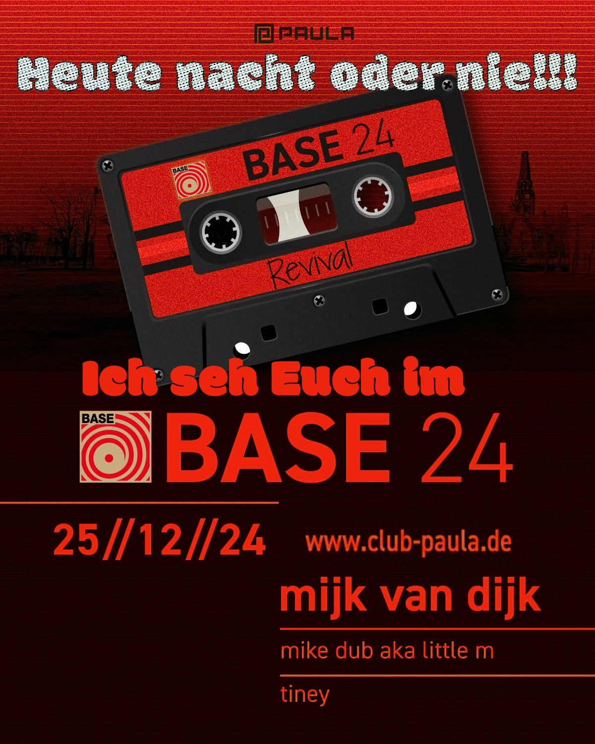 Hey Dresden, schmeißt Euch in Eure dancing shoes, heute lassen wir es krachen!
