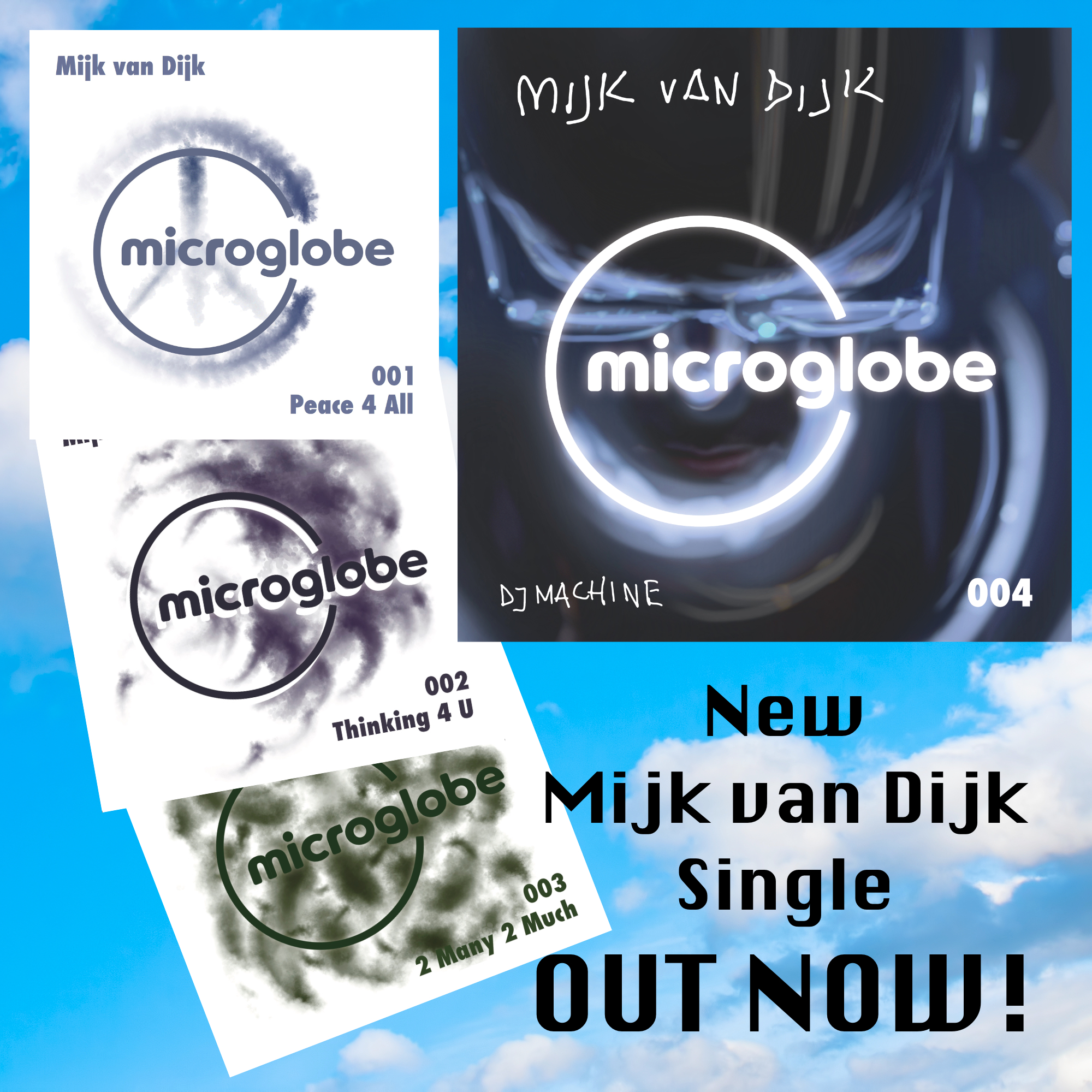 New Mijk van Dijk Single “DJ Machine” out now on microglobe.
