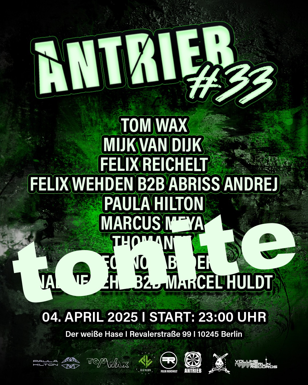 Heute machen wir ordentlich Antrieb im @der_weisse_hase_berlin mit …