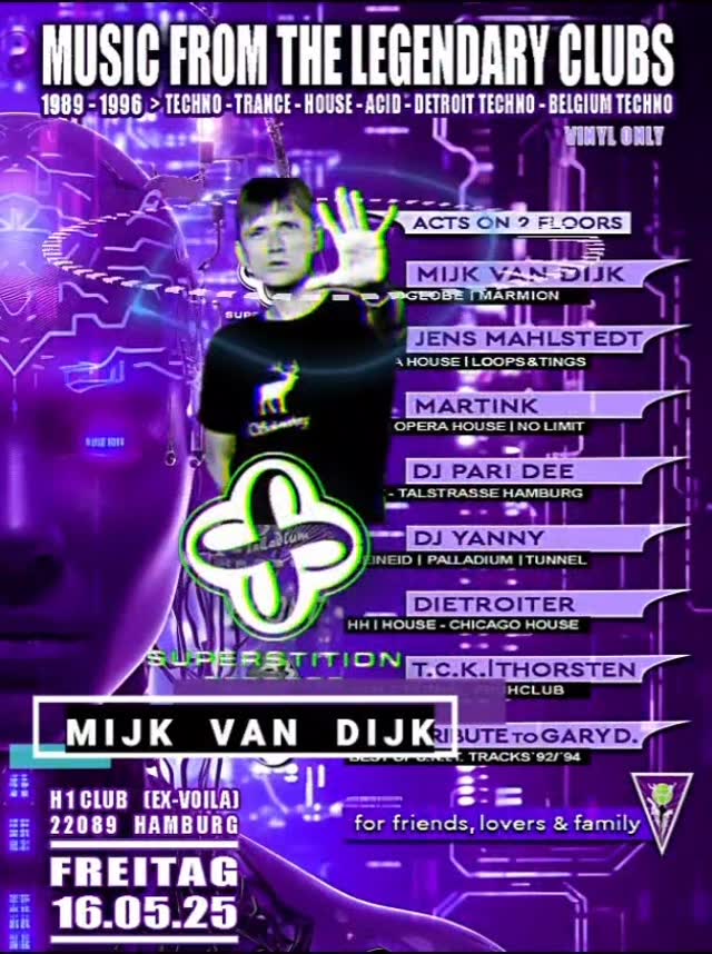 Freitag in Hamburg: Unit Revival am 16. Mai im H1-Club (Ex-Voila)! Mit dies und …