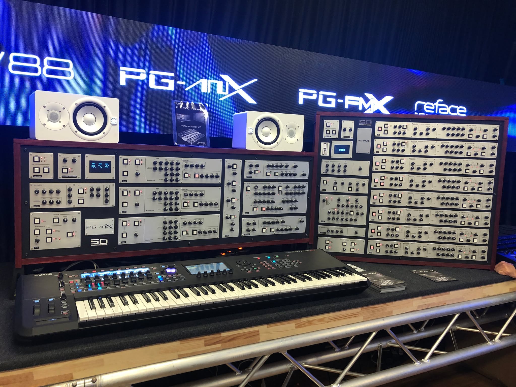 When @yamahasynths_official goes completely crazy 😜 at @superbooth_berlin they …
