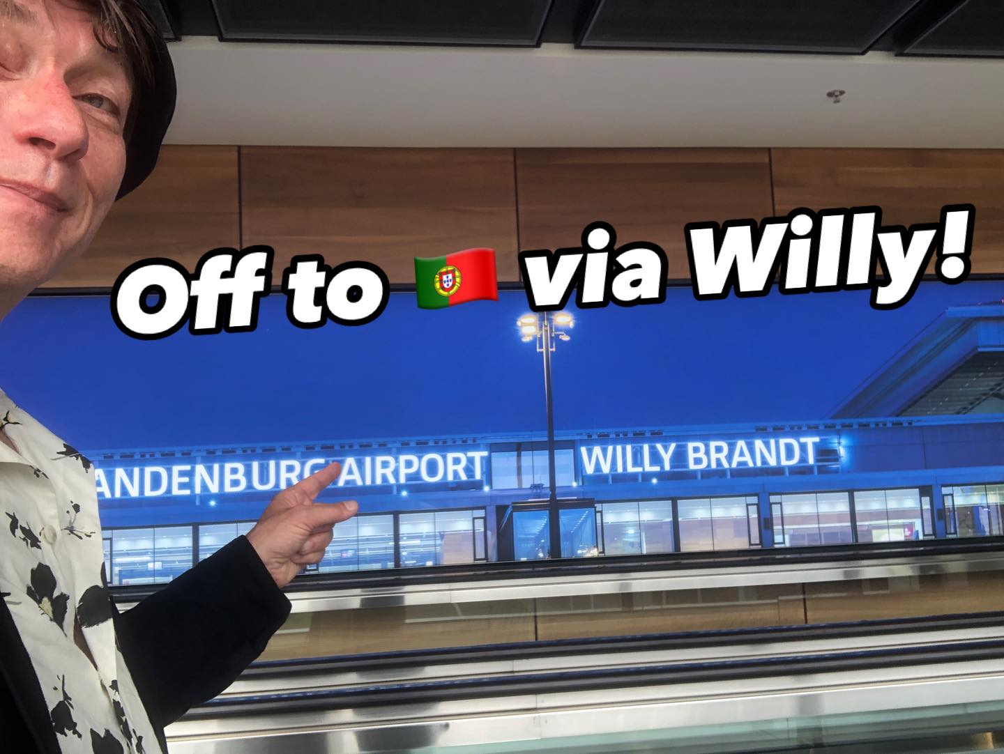 Off to Portugal 🇵🇹 via Willy.