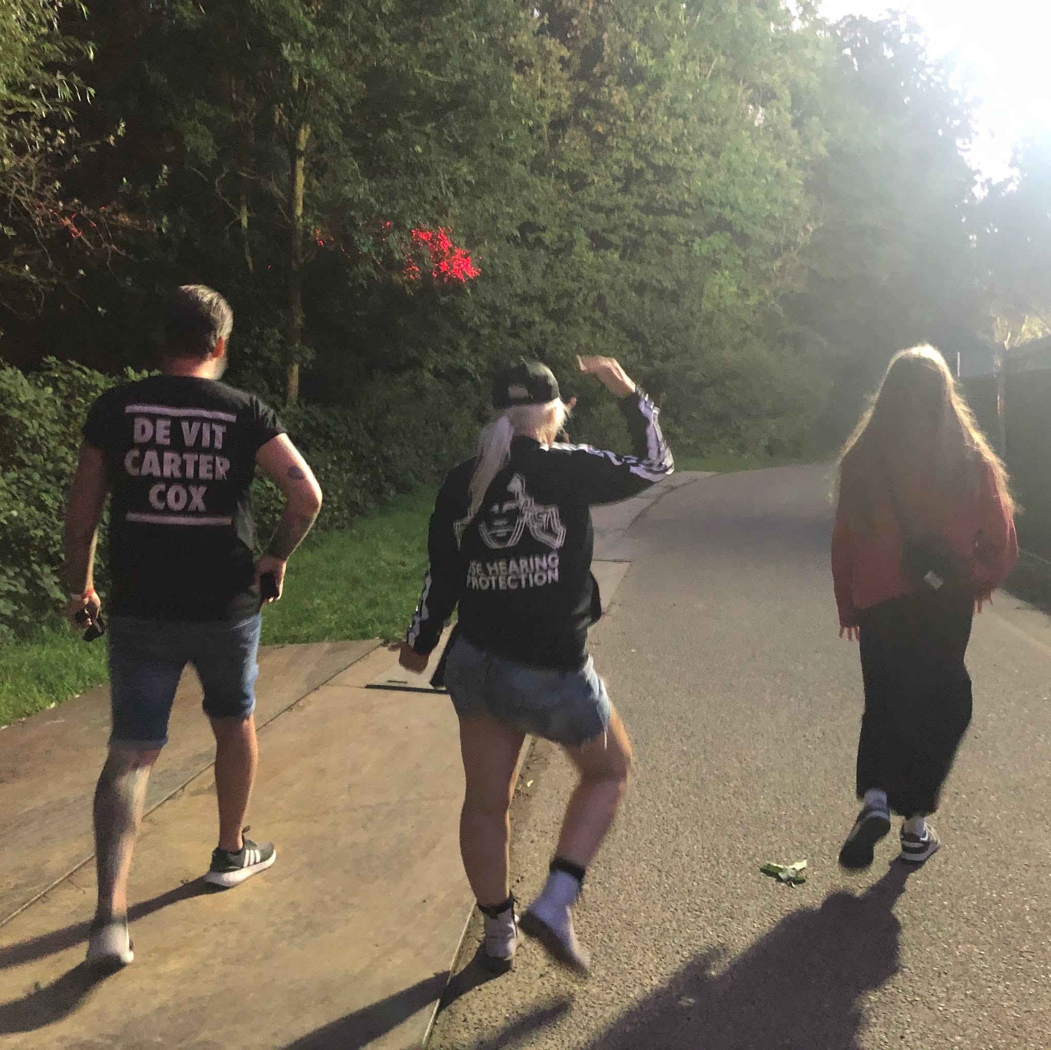 When you’re going home from a rave and one is still dancing – it must be our …