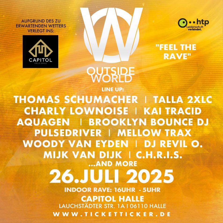 Sie haben es geschafft: Oli und sein @outsideworldfestival Team standen vor der …