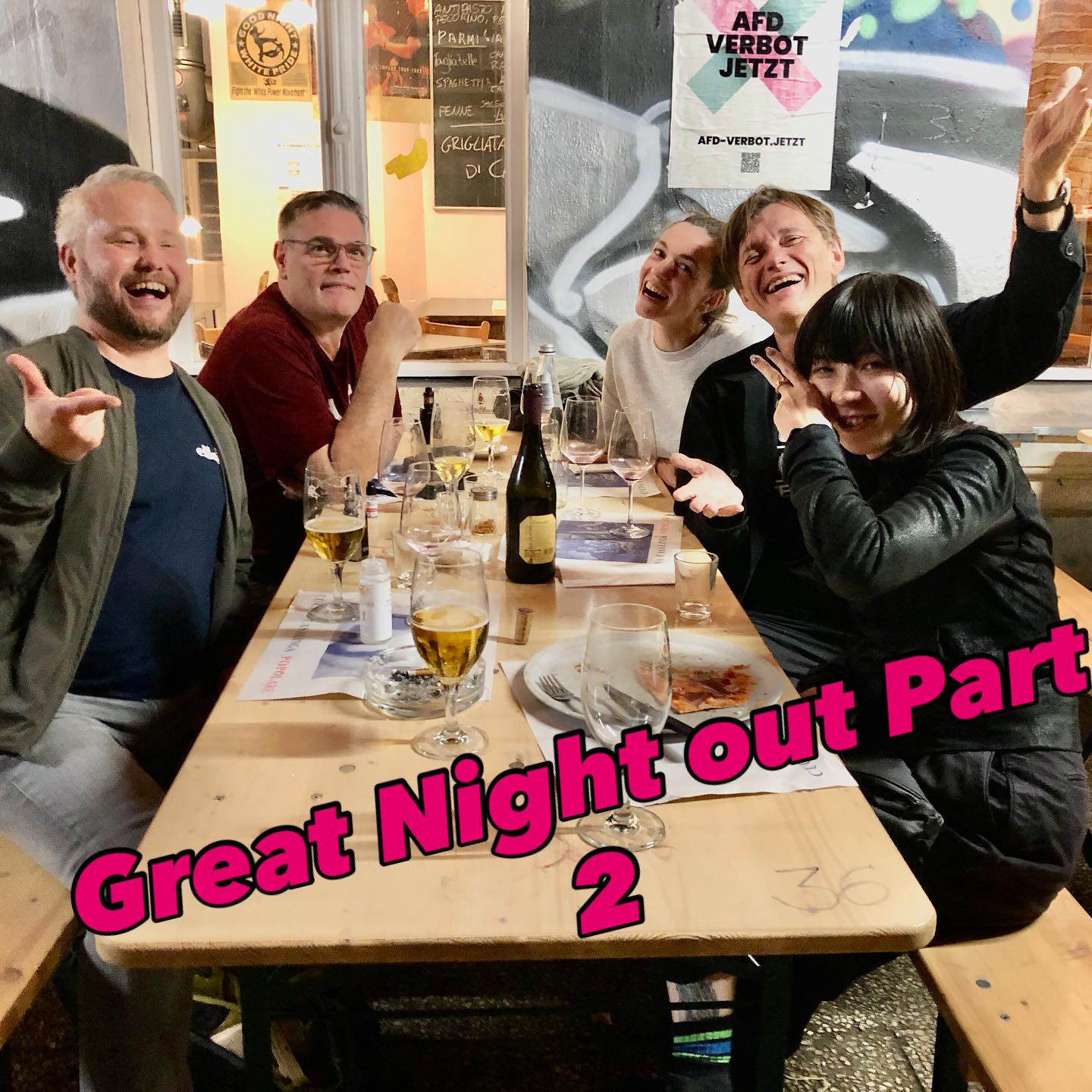 Dinner with @christiangrade1981 @djbabydoc @natsuprise and @risa_taniguchi_rs …
