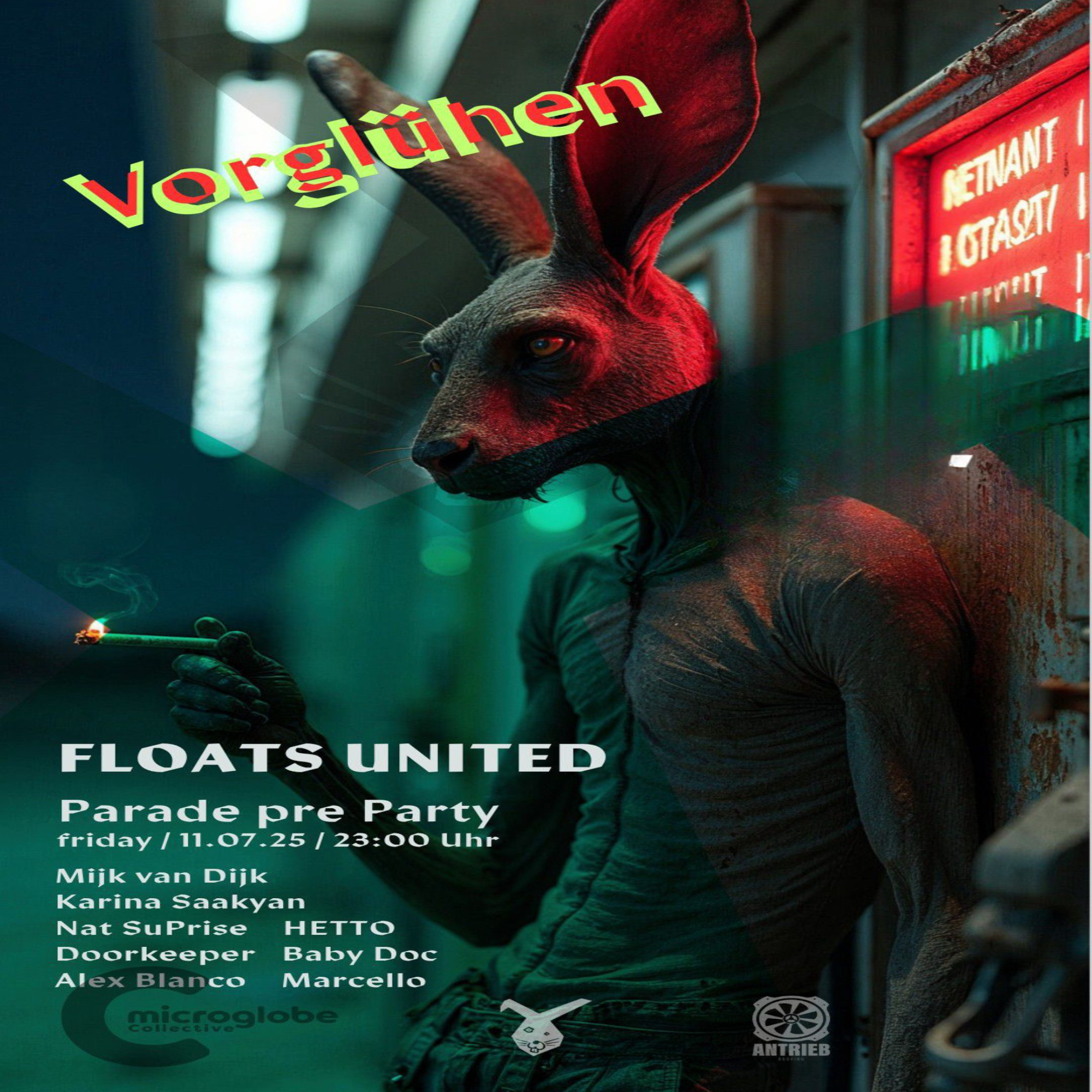 Save the date: @ravetheplanet Pre Party im @der_weisse_hase_berlin am Freitag …